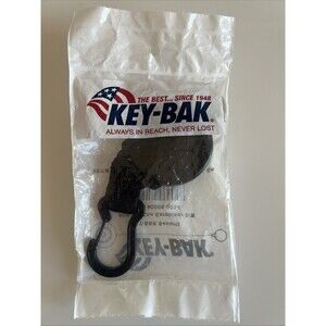 Key-Bak SecurIt Heavy Duty Retractable Carabiner Keychain 24” New